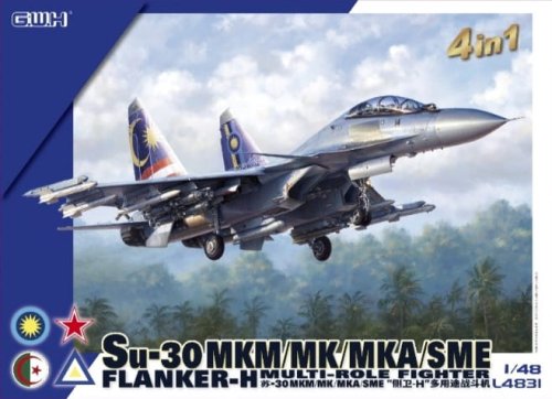 Przejdź do produktu Great Wall Hobby 4831 - 1:48 Su-30 MKM/MK/MKA/SME Flanker-H Multi-Role Fighter