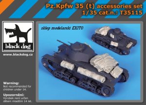 BLACK DOG T35115 - 1:35 Pz.Kpfw.35(t) accessories set