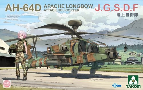 Przejdź do produktu Takom 2607 - 1:35 AH-64D Apache Longbow Attack Helicopter JGSDF