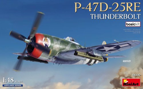 Przejdź do produktu Miniart 48009 - 1:48 P-47-25RE Thunderbolt