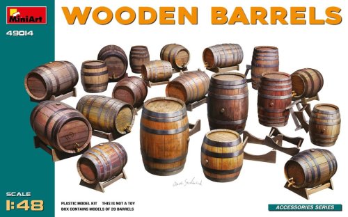 Przejdź do produktu Miniart 49014 - 1:48 Wooden Barrels