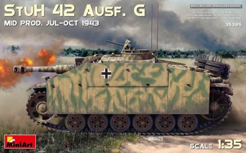 Przejdź do produktu Miniart 35385 - 1:35 StuH 42 Ausf. G  Mid Prod. Jul-Oct 1943