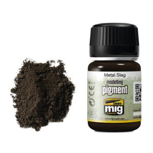 Ammo Mig 3020 - Pigment Metal Slag 35 ml