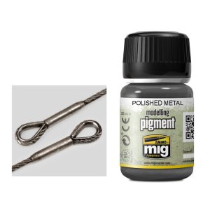 Ammo Mig 3021 - Pigment Polished Metal 35 ml
