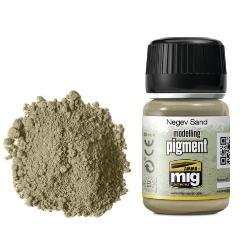 Przejdź do produktu Ammo Mig 3024 - Pigment Negev Sand 35 ml