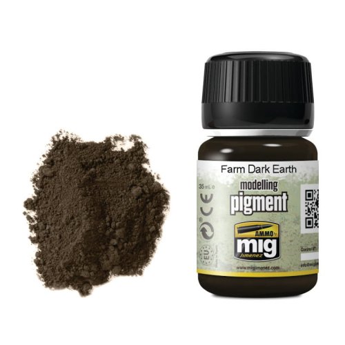 Przejdź do produktu Ammo Mig 3027 - Pigment Farm Dark Earth 35 ml