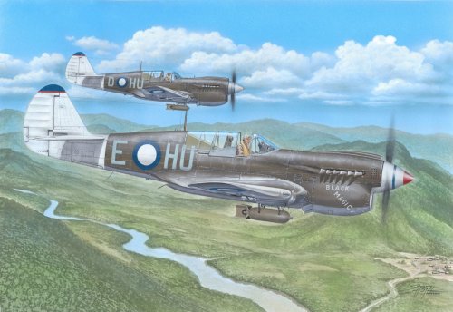 Przejdź do produktu Special Hobby 72484 - 1:72 Kittyhawk Mk.IV Over The Mediterranean and the Pacific