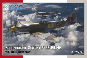 Special Hobby 72482 - 1:72 Supermarine Seafire F/FR Mk.46 No. 1832 Squadron