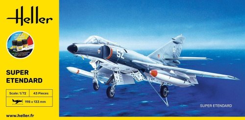 Przejdź do produktu Heller 56360 - 1:72 Super Etendard model z farbami