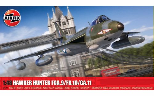 Przejdź do produktu Airfix 09192 - 1:48 Hawker Hunter FGA.9/FR.10/GA.11