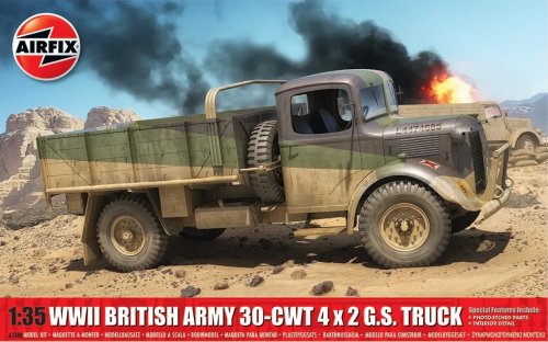 Przejdź do produktu Airfix 1380 - 1:35 WWII British Army 30-CWT 4 x 2 G.S. Truck