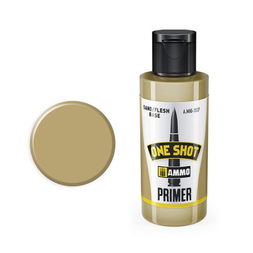 Przejdź do produktu AMMO MIG 2027 - One Shot Primer - Sand Flesh 60 ml