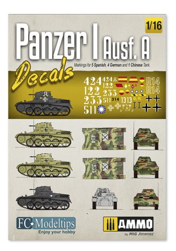 Przejdź do produktu AMMO MIG 8060 - 1:16 Panzer I Ausf.A - zestaw kalkomanii