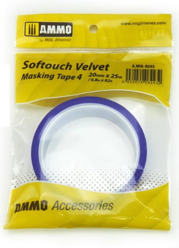 Przejdź do produktu AMMO MIG 8243 - Taśma maskująca 20mm Softouch Velvet