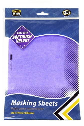 Przejdź do produktu AMMO MIG 8244 - Arkusze do maskowania Softouch Velvet
