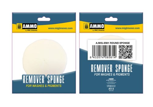 Przejdź do produktu AMMO MIG 8561 - Gąbka do weatheringu okrągła