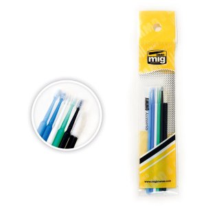 AMMO MIG 8570 - Zestaw mikropędzelków 7 szt