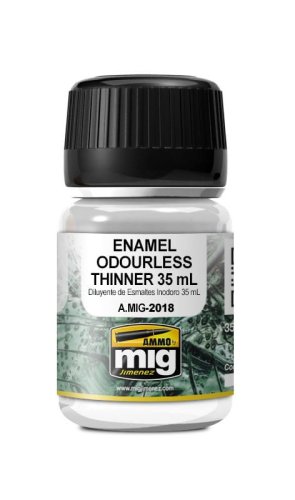 Przejdź do produktu AMMO MIG 2018 - Enamel Odourless Thinner 35 ml ( White Spirit )