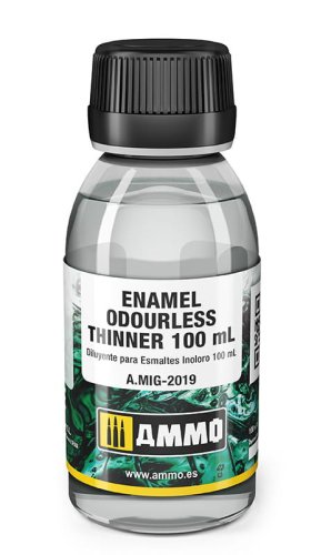 Przejdź do produktu AMMO MIG 2019 - Enamel Odourless Thinner 100 ml ( White Spirit )
