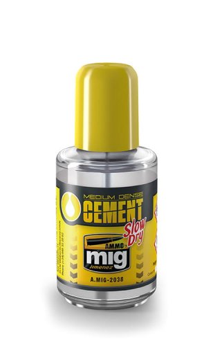 Przejdź do produktu AMMO MIG 2038 - Medium Density Cement Slow Dry 30 ml
