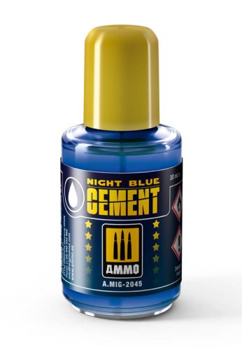 Przejdź do produktu Ammo Mig 2045 - Night Blue Cement klej do modeli