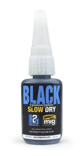 Przejdź do produktu AMMO MIG 8034 - Klej cyjanoakrylowy - Black Slow Dry Cyanoacrylate