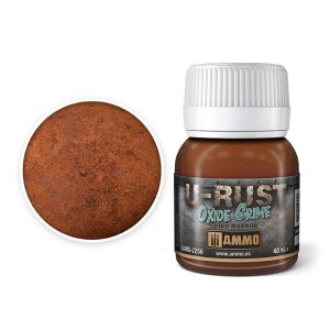 Ammo Mig 2256 - U-Rust - Oxide Grime 40 ml