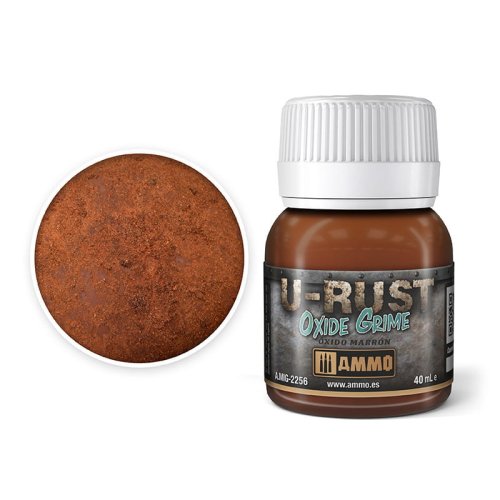 Przejdź do produktu Ammo Mig 2256 - U-Rust - Oxide Grime 40 ml