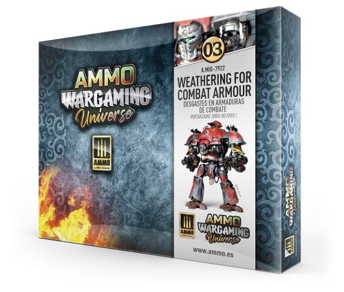 Przejdź do produktu Ammo Mig 7922 - Zestaw chemii Weathering for Combat Armour - Ammo Wargaming Universe 03