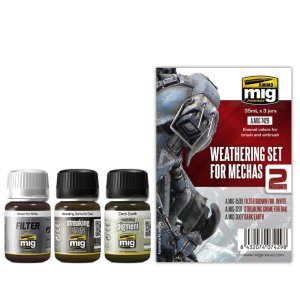 AMMO MIG 7429 - Weathering Set for Mechas