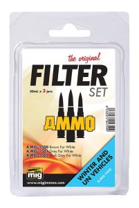 AMMO MIG 7450 - Winter and UN Vehicles - Filter Set