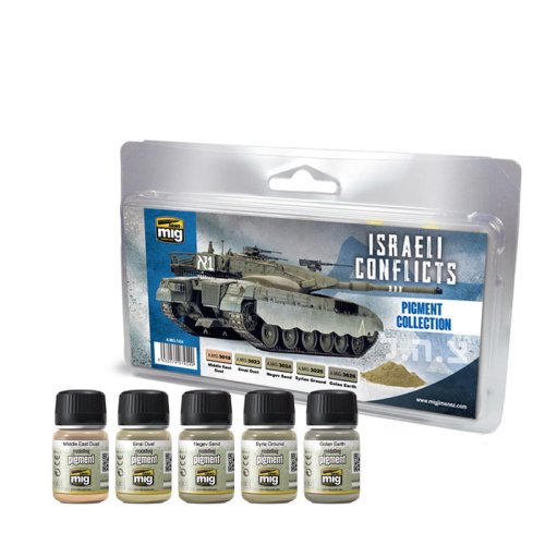 Przejdź do produktu AMMO MIG 7454 - Israeli Conflicts Pigment Collection