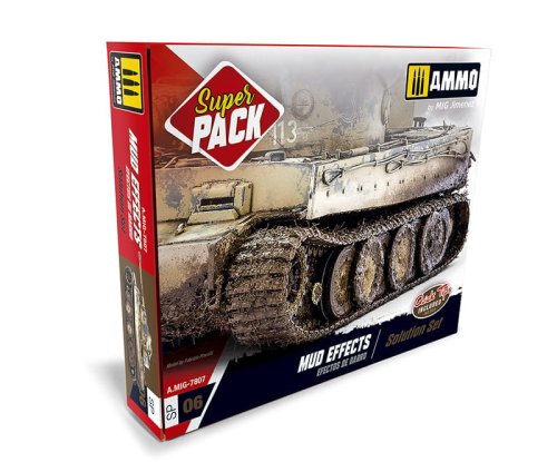 Przejdź do produktu AMMO MIG 7807 - Mud Effects Solution Set - Super Pack