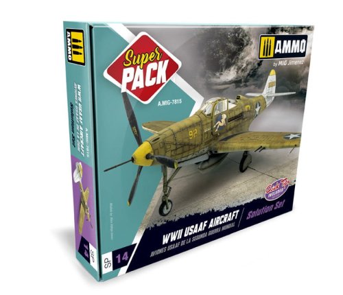 Przejdź do produktu Ammo Mig 7815 - Zestaw do weatheringu WWII USAAF Aircraft - Superpack