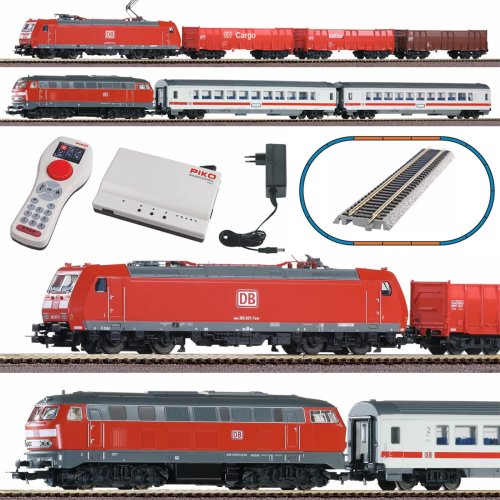 Przejdź do produktu PIKO 59014 Cyfrowa kolejka elektryczna z zestawem 2 pociągów DB AG osobowym i towarowym