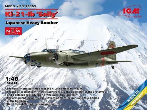 Przejdź do produktu ICM 48195 - 1:48 Ki-21-Ib Sally Japanese Heavy Bomber