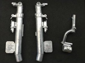 HK Models 01EA02 - 1:32 B-17 Flying Fortress Landing Gear (for HK Models B-17)