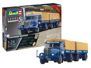 Revell 07580 - 1:24 Büssing 8000 S 13 with Trailer - Platinum Edition