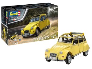 Revell 05663 - 1:24 Citroen 2CV James Bond 007 For Your Eyes Only - model z farbami