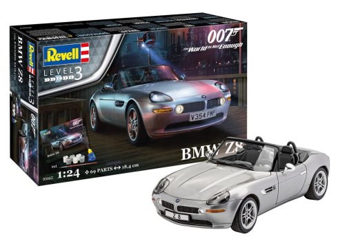 Przejdź do produktu Revell 05662 - 1:24 BMW Z8 James Bond 007 The World Is Not Enough - model z farbami