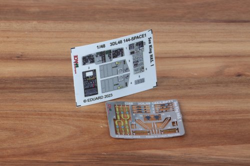 Przejdź do produktu Eduard 3DL48144 - 1:48 Sea King HAS.1 Space 3D Decals + PE
