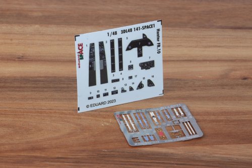 Przejdź do produktu Eduard 3DL48141 - 1:48 Hunter FR.10 Space 3D Decals + PE