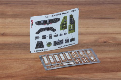 Przejdź do produktu Eduard 3DL32020 - 1:32 TBD-1 Space 3D Decals + PE