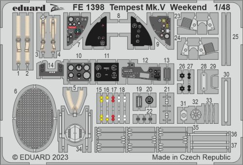 Przejdź do produktu Eduard FE1398 - 1:48 Tempest Mk.V Weekend