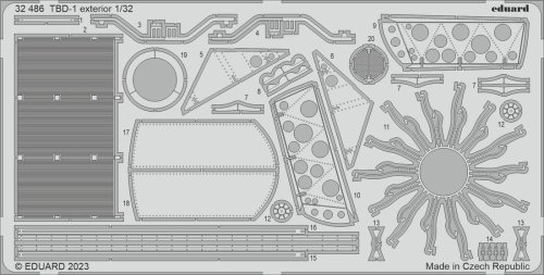 Przejdź do produktu Eduard 32486 - 1:32 TBD-1 exterior