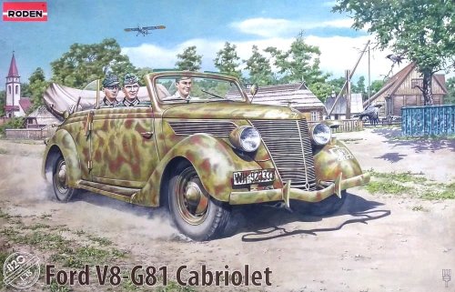 Przejdź do produktu Roden 820 - 1:35 Ford V8-G81 Cabriolet