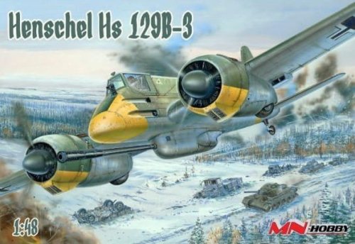 Przejdź do produktu MN Hobby 48MN001 1:48 Henschel Hs 129B-3