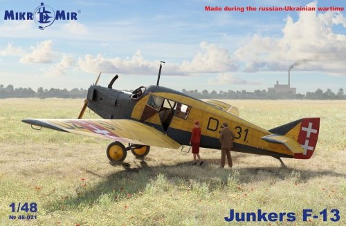 Przejdź do produktu Mikromir 48021 - 1:48 Junkers F-13