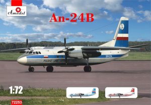 Amodel 72253 - 1:72 An-24B