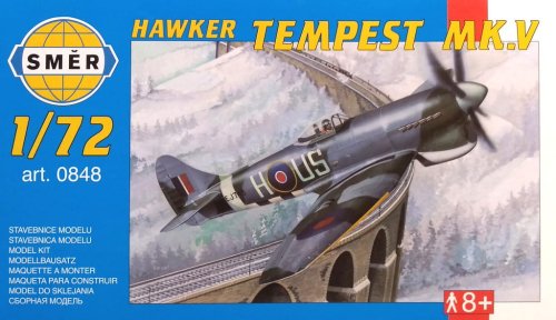 Przejdź do produktu Smer 0848 - 1:72 Hawker Tempest Mk.V
